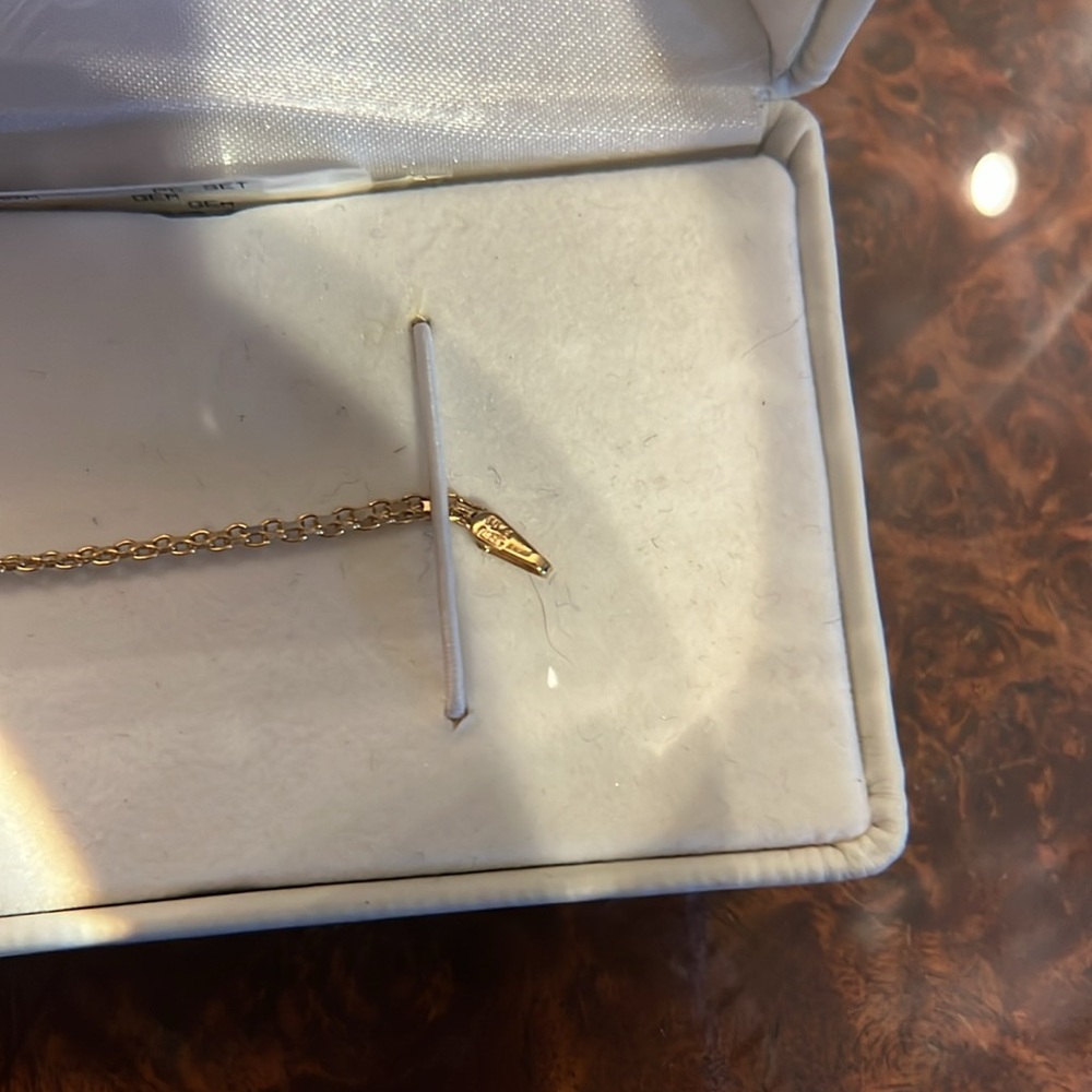 10k yellow gold flower charm bracelet 7 in.ladies yellow white flowers REAL GOLD - Picture 4 of 6